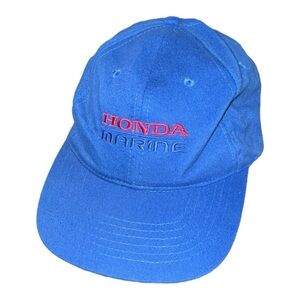 Vintage Honda Marine Blue Cap
